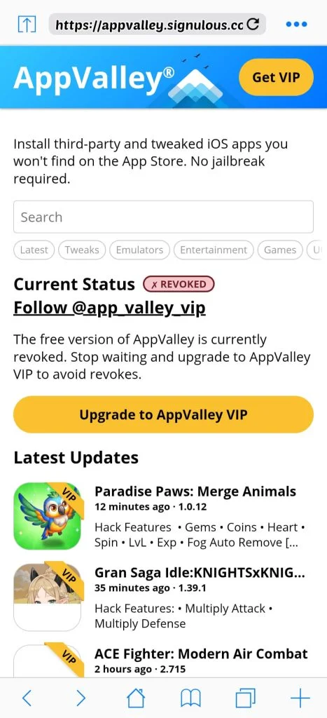 Install the Moviebox app using app valley for iOS