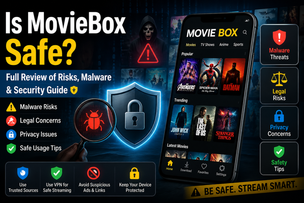 Is MovieBox Safe Full Review of Risks, Malware & Security Guide (2026)