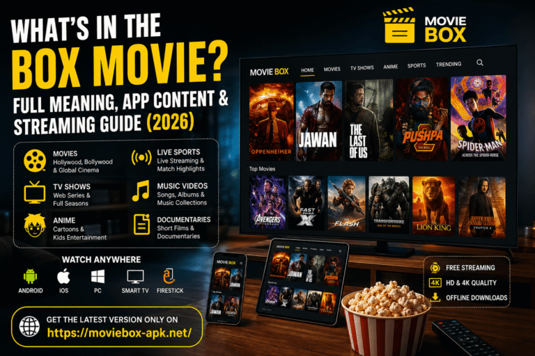 What’s in the Box Movie Full Meaning, App Content & Streaming Guide (2026)