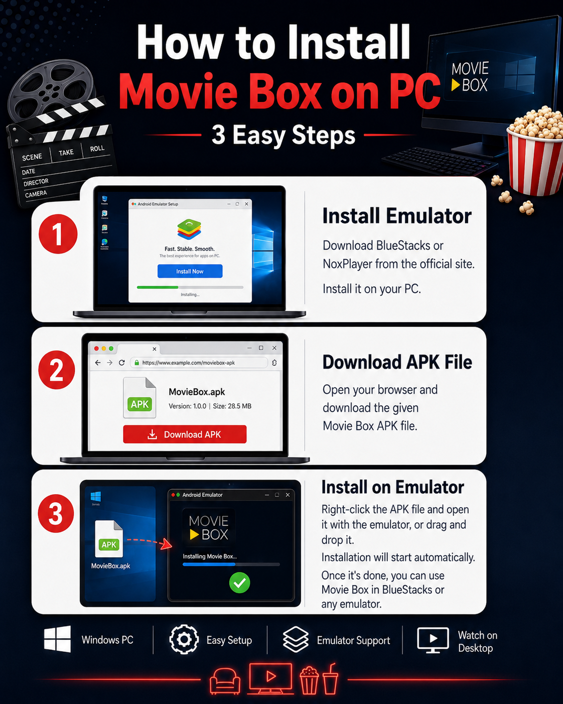MovieBox app download guide for Windows PC